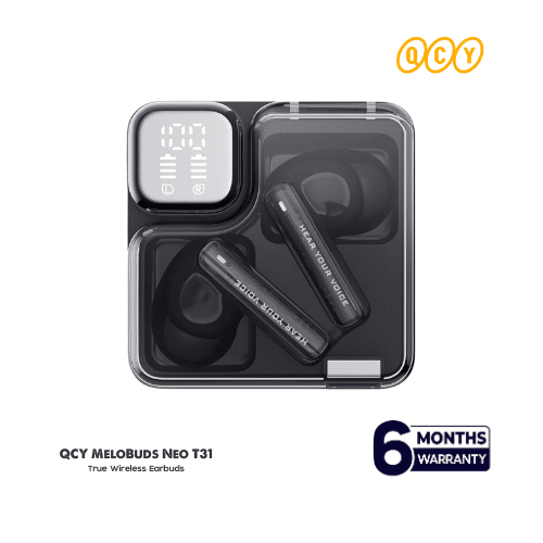 QCY MeloBuds Neo T31 Sci-Fi Aesthetic Earbuds