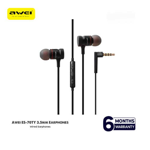 Awei ES-70TY 3.5mm Wired Headphones