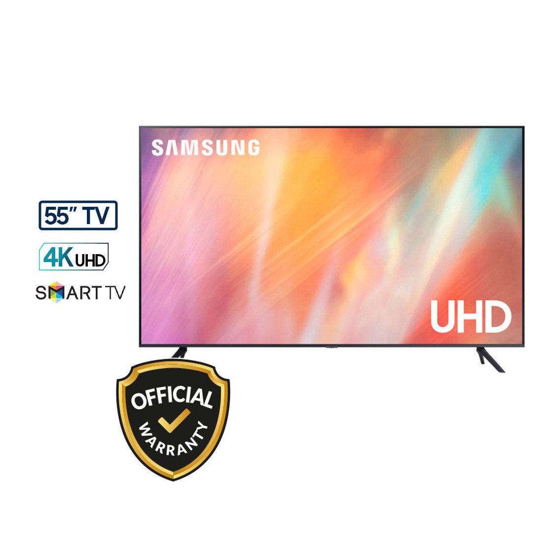 Samsung 55 Inch Crystal 4K UHD Smart TV (55AU7700)