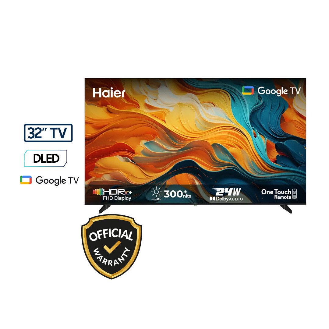 Haier 32 Inch Bezel Less Google TV (H32K85FX)