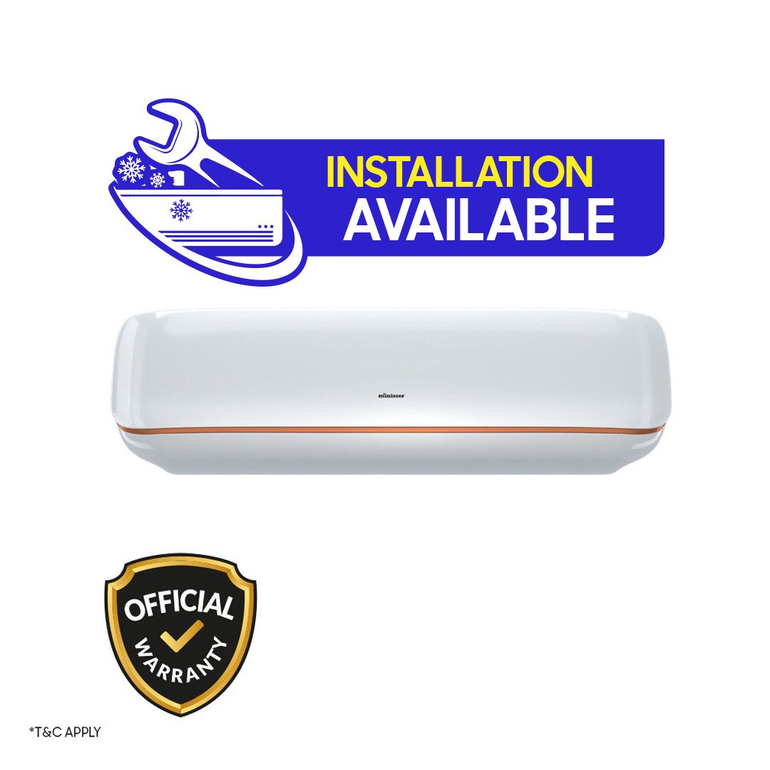 Minister 1 Ton Non-Inverter Air Conditioner (12K410P-WHT)