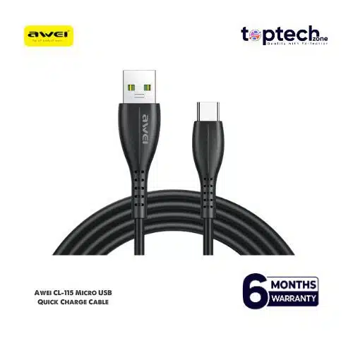 Awei CL-115T USB to Type-C Fast Charging Cable