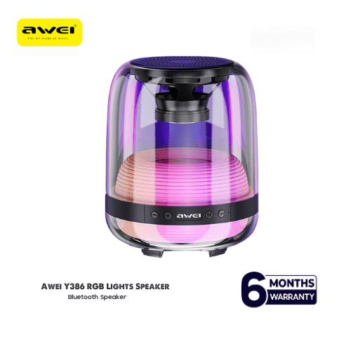Awei Y386 RGB Lights Bluetooth 5.1 Speaker