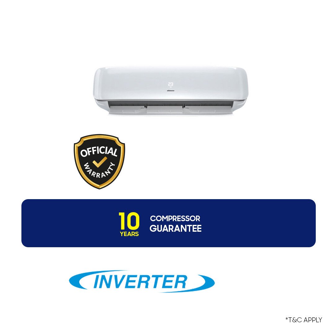 Minister 1.5 Ton Split Inverter Air Conditioner (INV-M18K410G-WHT)